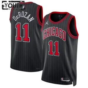 Maillot Enfant Chicago Bulls Demar Derozan 11 Statement Edition Noir Swingman