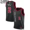 Maillot Enfant Chicago Bulls Lonzo Ball City Edition 2023-24 Noir Swingman