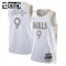 Maillot Enfant Chicago Bulls Nikola Vucevic City Edition 2024-25 Blanc Swingman