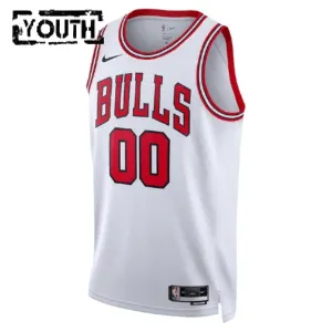 Maillot Enfant Chicago Bulls Personnalisé Association Edition Blanc Swingman