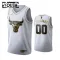 Maillot Enfant Chicago Bulls Personnalisé Golden Edition Blanc Swingman