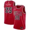 Maillot Homme Chicago Bulls Dalen Terry 25 Icon Edition Rouge Swingman
