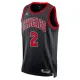 Maillot Homme Chicago Bulls Lonzo Ball 2 Statement Edition Noir Swingman