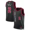 Maillot Homme Chicago Bulls Lonzo Ball City Edition 2023-24 Noir Swingman