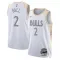 Maillot Homme Chicago Bulls Lonzo Ball City Edition 2024-25 Blanc Swingman