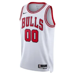 Maillot Homme Chicago Bulls Personnalisé Association Edition Blanc Swingman