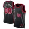 Maillot Homme Chicago Bulls Personnalisé City Edition 2023-24 Noir Swingman