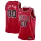 Maillot Homme Chicago Bulls Personnalisé Icon Edition Rouge Swingman