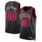 Maillot Homme Chicago Bulls Personnalisé Statement Edition Noir Swingman