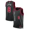 Maillot Homme Chicago Bulls Zach LaVine City Edition 2023-24 Noir Swingman
