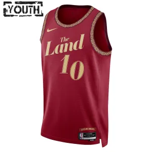 Maillot Enfant Cleveland Cavaliers Darius Garland City Edition 2023-24 Swingman