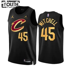Maillot Enfant Cleveland Cavaliers Donovan Mitchell 45 Statement Edition Noir Swingman Maillot Enfant Cleveland Cavaliers Donovan Mitchell 45 Statement Edition Noir Swingman