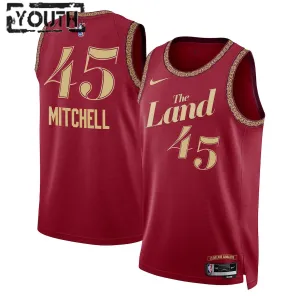 Maillot Enfant Cleveland Cavaliers Donovan Mitchell City Edition 2023-24 Swingman