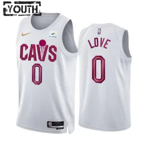Maillot Enfant Cleveland Cavaliers Kevin Love 0 Association Edition Blanc Swingman Maillot Enfant Cleveland Cavaliers Kevin Love 0 Association Edition Blanc Swingman