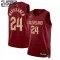 Maillot Enfant Cleveland Cavaliers Lauri Markkanen 24 Icon Edition Maroon Swingman