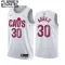 Maillot Enfant Cleveland Cavaliers Ochai Agbaji 30 Association Edition Blanc Swingman