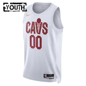 Maillot Enfant Cleveland Cavaliers Personnalisé Association Edition Blanc Swingman