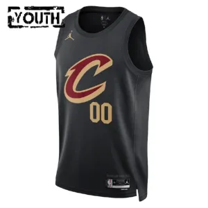 Maillot Enfant Cleveland Cavaliers Personnalisé Statement Edition Noir Swingman