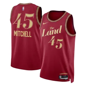 Maillot Homme Cleveland Cavaliers Donovan Mitchell City Edition 2023-24 Swingman