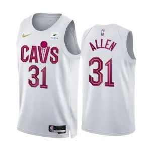 Maillot Homme Cleveland Cavaliers Jarrett Allen 31 Association Edition Blanc Swingman Maillot Homme Cleveland Cavaliers Jarrett Allen 31 Association Edition Blanc Swingman