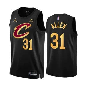 Maillot Homme Cleveland Cavaliers Jarrett Allen 31 Statement Edition Noir Swingman Maillot Homme Cleveland Cavaliers Jarrett Allen 31 Statement Edition Noir Swingman