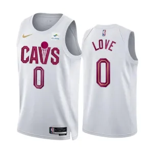 Maillot Homme Cleveland Cavaliers Kevin Love 0 Association Edition Blanc Swingman Maillot Homme Cleveland Cavaliers Kevin Love 0 Association Edition Blanc Swingman