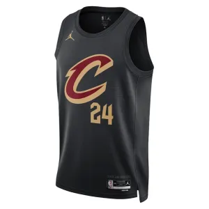 Maillot Homme Cleveland Cavaliers Lauri Markkanen 24 Statement Edition Noir Swingman