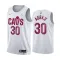 Maillot Homme Cleveland Cavaliers Ochai Agbaji 30 Association Edition Blanc Swingman
