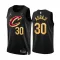 Maillot Homme Cleveland Cavaliers Ochai Agbaji 30 Statement Edition Noir Swingman