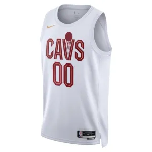 Maillot Homme Cleveland Cavaliers Personnalisé Association Edition Blanc Swingman