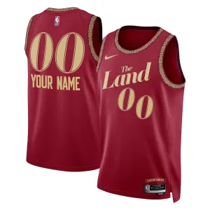 Maillot Homme Cleveland Cavaliers Personnalisé City Edition 2023-24 Swingman
