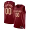 Maillot Homme Cleveland Cavaliers Personnalisé Icon Edition Rouge Swingman