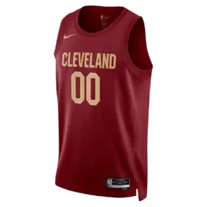 Maillot Homme Cleveland Cavaliers Personnalisé Icon Edition Rouge Swingman