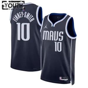 Maillot Enfant Dallas Mavericks Dorian Finney-Smith 10 Statement Edition Navy Swingman