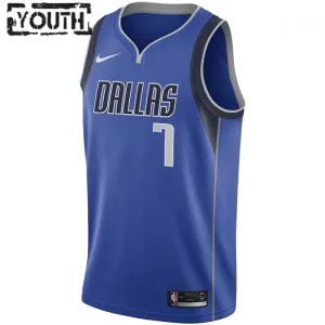 Maillot Enfant Dallas Mavericks Dwight Powell 7 Icon Edition Swingman