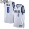 Maillot Enfant Dallas Mavericks Josh Green 8 Association Edition Blanc Swingman