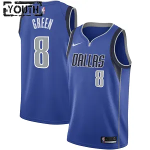 Maillot Enfant Dallas Mavericks Josh Green 8 Icon Edition Swingman