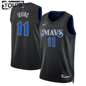 Maillot Enfant Dallas Mavericks Kyrie Irving City Edition 2023-24 Noir Swingman