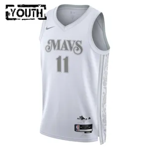 Maillot Enfant Dallas Mavericks Kyrie Irving City Edition 2024-25 Blanc Swingman