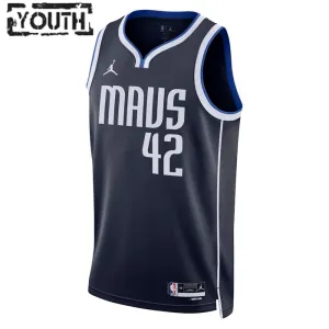 Maillot Enfant Dallas Mavericks Maximilian Kleber 42 Statement Edition Navy Swingman