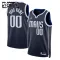 Maillot Enfant Dallas Mavericks Personnalisé Statement Edition Noir Swingman