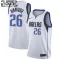 Maillot Enfant Dallas Mavericks Spencer Dinwiddie 26 Association Edition Blanc Swingman