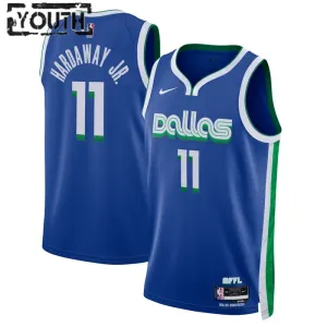 Maillot Enfant Dallas Mavericks Tim Hardaway JR 11 City Edition 2022-23 Bleu Swingman