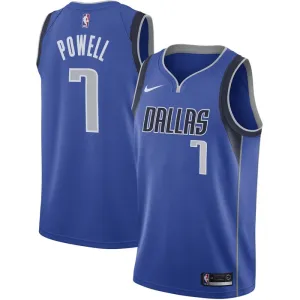 Maillot Homme Dallas Mavericks Dwight Powell 7 Icon Edition Swingman