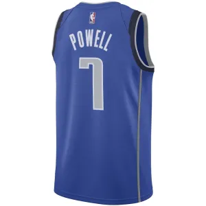 Maillot Homme Dallas Mavericks Dwight Powell 7 Icon Edition Swingman