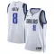 Maillot Homme Dallas Mavericks Josh Green 8 Association Edition Blanc Swingman