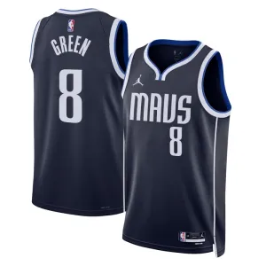 Maillot Homme Dallas Mavericks Josh Green 8 Statement Edition Navy Swingman