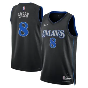 Maillot Homme Dallas Mavericks Josh Green City Edition 2023-24 Noir Swingman
