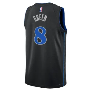 Maillot Homme Dallas Mavericks Josh Green City Edition 2023-24 Noir Swingman