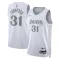 Maillot Homme Dallas Mavericks Klay Thompson City Edition 2024-25 Blanc Swingman